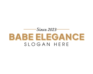 Elegant Apparel Business logo design