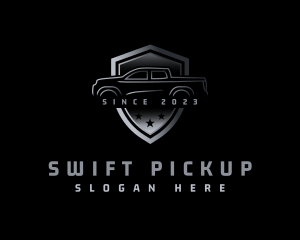 Metallic Pickup Vehicle logo