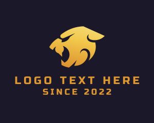 Gold Wild Cougar logo