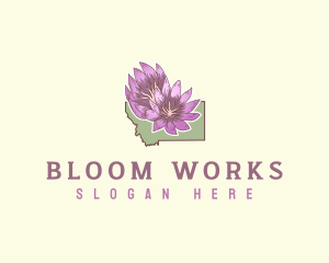 Montana Organic Bitterroot logo design