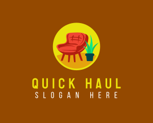 Chair Furniture Upholstery Logo