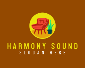 Chair Furniture Upholstery logo