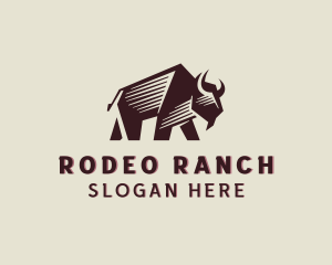 Bull Animal Ranch logo design