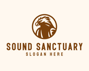 Eagle Wildlife Sanctuary logo design