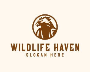 Eagle Wildlife Sanctuary logo design