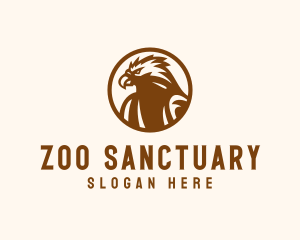 Eagle Wildlife Sanctuary logo design