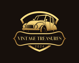 Vintage Automobile Restoration logo design