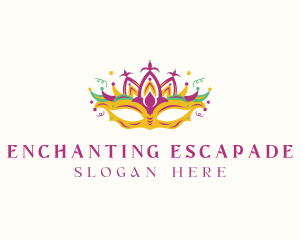 Decorative Festival Masquerade logo