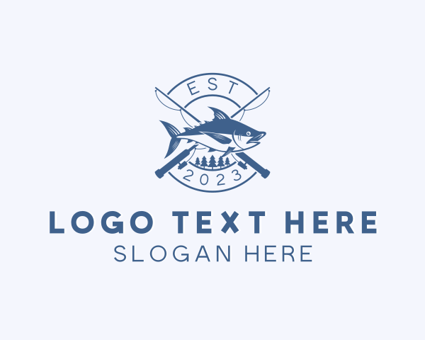 Fishing logo example 2