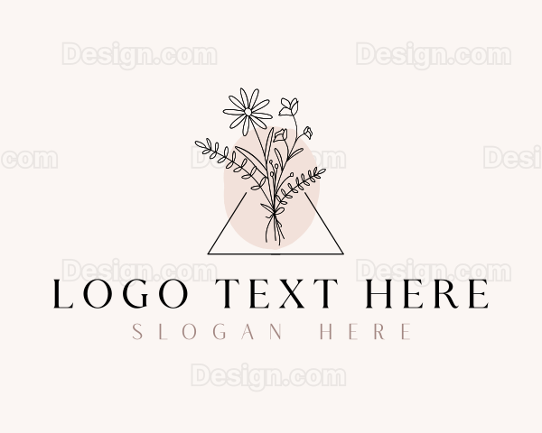 Elegant Bouquet Flower Logo