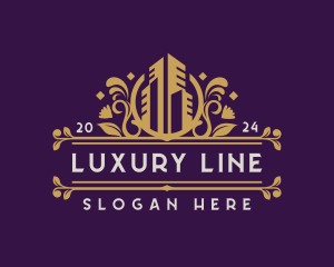 Luxury City Buildings logo design