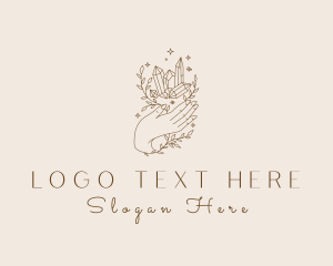 Luxury Crystal Gemstones logo