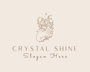 Luxury Crystal Gemstones logo