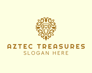 Luxury Diamond Jewelry logo design