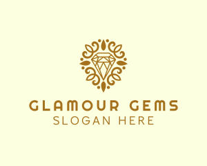 Luxury Diamond Jewelry logo design