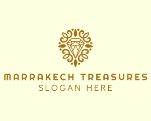 Luxury Diamond Jewelry logo design