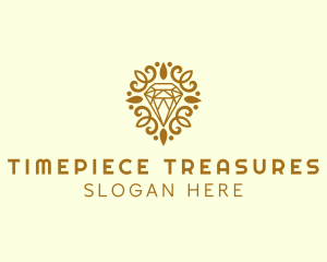 Luxury Diamond Jewelry logo design