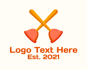 Plumber Toilet Plunger logo