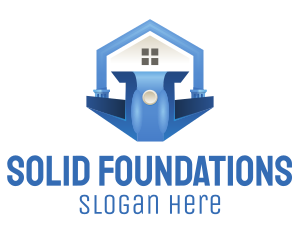 Blue House Podium logo