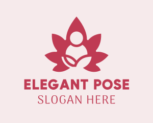 Lotus Yoga Feminine Spa  logo design