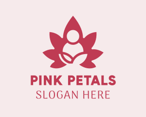 Lotus Yoga Feminine Spa  logo design