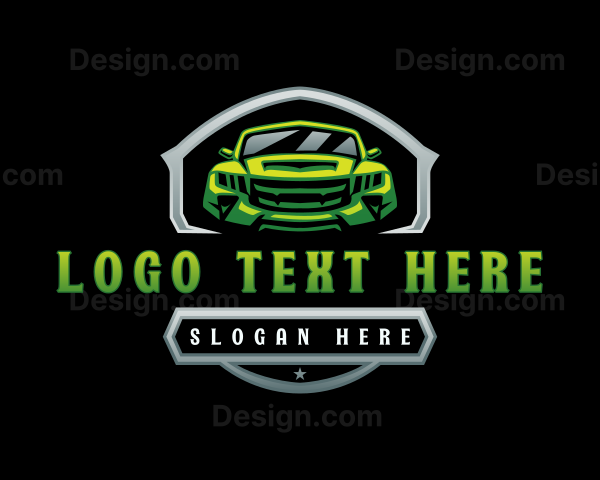 Garage Racer Car Logo