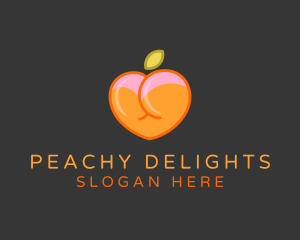 Sexy Peach Lingerie logo design