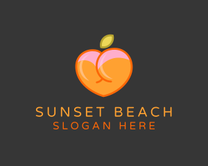 Sexy Peach Lingerie logo design