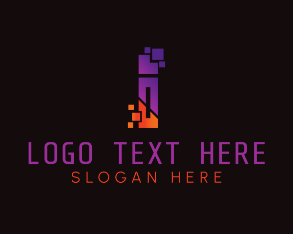 Pixel Letter I Studio logo