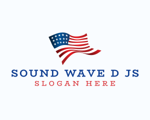 American Flag Campaign logo design