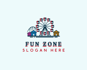 Amusement Park Carnival logo design