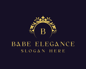 Luxury Ornament Crest logo design