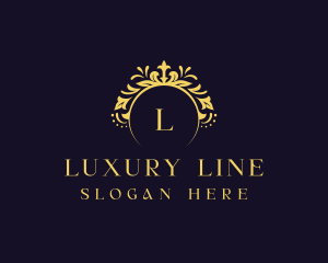 Luxury Ornament Crest logo design