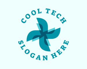 Cooling Refrigeration Propeller logo