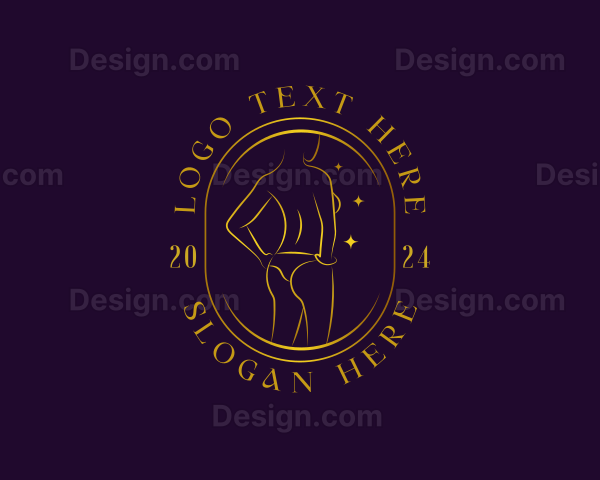 Woman Sexy Body Logo