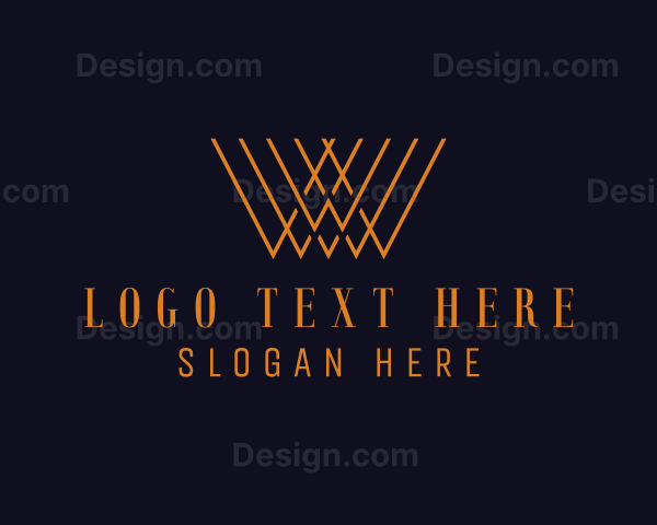 Modern Elegant Letter W Logo