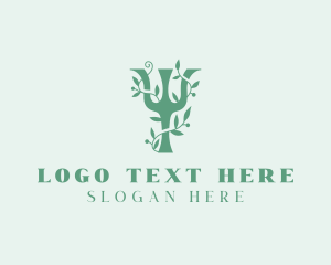 Leaf Vines Pychology logo