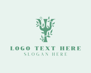 Leaf Vines Pychology Logo