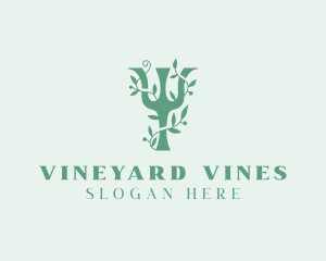 Leaf Vines Pychology logo design