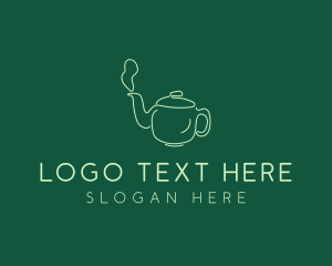 Green Teapot Tea Kettle logo