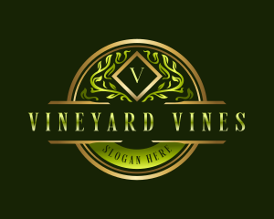 Luxury Vine Decoration logo design