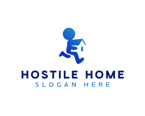 Home Support Charity logo design