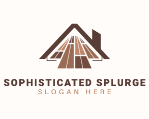 Roof Tile Flooring logo design