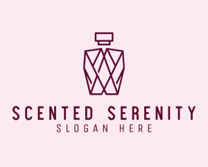 Perfume Scent  Bottle logo design