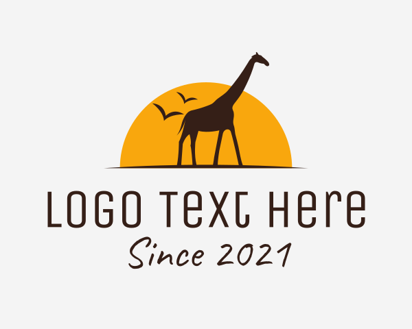 Desert Animal logo example 1