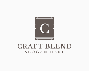 Handmade Craft Stitches Embroidery logo design