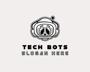Robot Cartoon Bot logo design