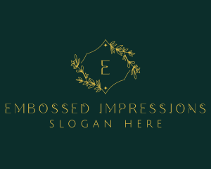 Floral Natural Stylist logo design