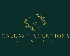 Floral Natural Stylist logo design