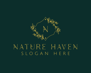 Floral Natural Stylist logo design